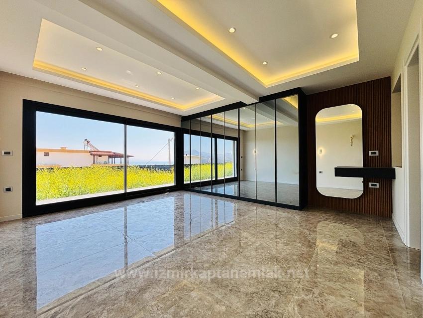 Ultra-Luxus-Villen Mit 3+1 Zimmern Und Vollem Meerblick Im Atatürk-Viertel, Seferihisar, Izmir