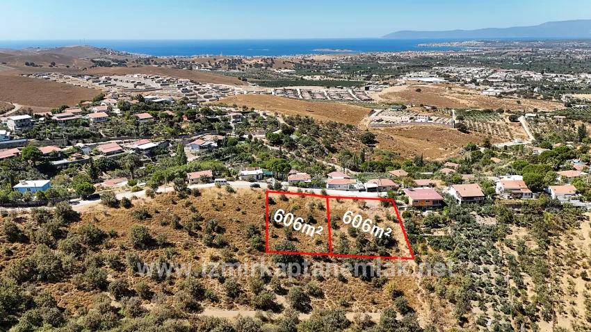 Land Zu verkaufen in Tepecik Bz. Seferihisar - Villa-Zonierung - 606 m²