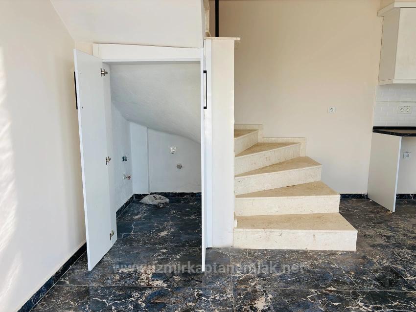 Brandneue 3+1-Zimmer-Villa Mit Großem Garten In Seferihisar Payamlı Village Zu Verkaufen.