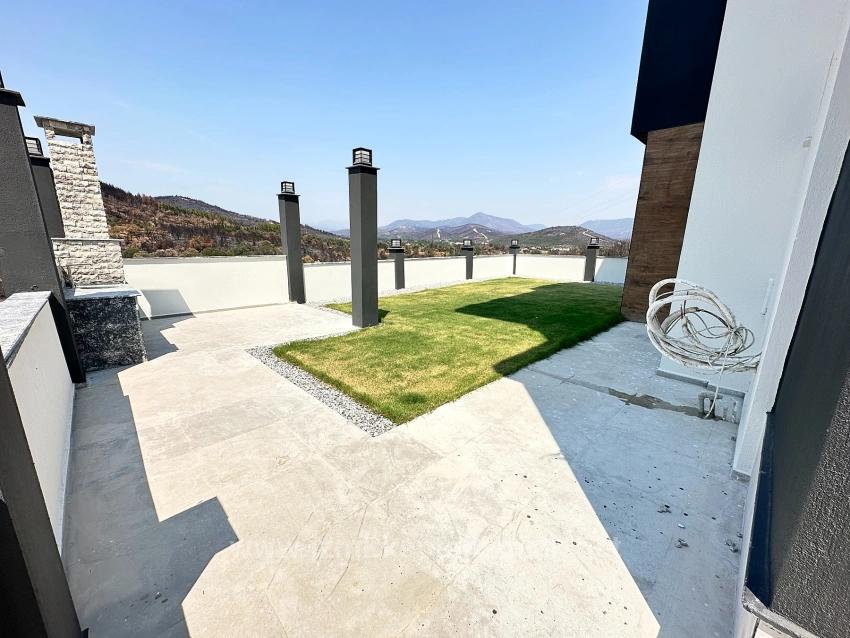 Unabhängige, Hochwertige Neue 4+1-Villa Zum Verkauf Auf 287 M2 In Seferihisar Doğanbey