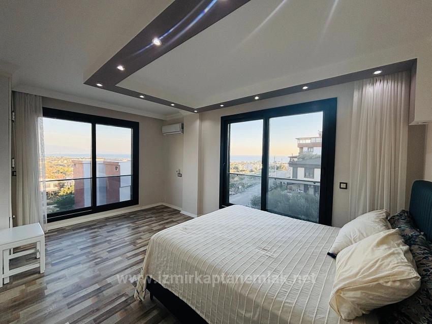 Gelegenheit! Möblierte 4+2-Zimmer-Villa Mit Meerblick Und Pool