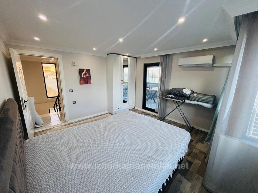 Gelegenheit! Möblierte 4+2-Zimmer-Villa Mit Meerblick Und Pool