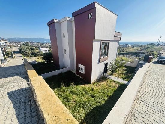 3+1 Villa Mit Meerblick Und Garten Im Viertel Doğanbey Atatürk Zu Verkaufen