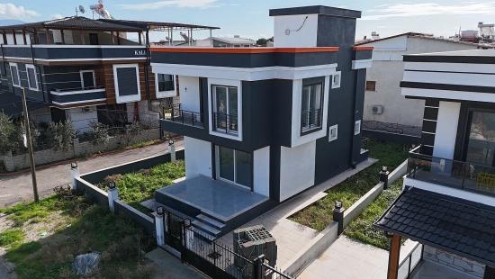 300 M² Große, Freistehende, Brandneue 3+1-villa Zum Verkauf In İzmir Seferihisar Doğanbey
