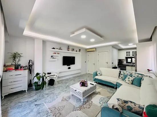 In İzmir Seferihisar Payamlı Viertel 400m zum Meer, mit Garten, 3+1, Villa zu verkaufen
