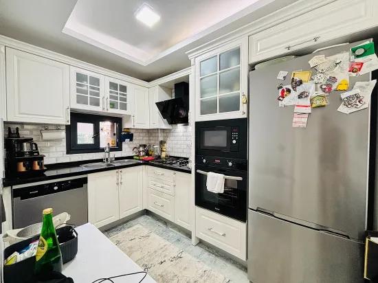 In İzmir Seferihisar Payamlı Viertel 400m zum Meer, mit Garten, 3+1, Villa zu verkaufen