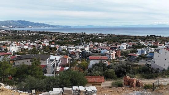 300 M2 Großes Grundstück Mit Meerblick Im Viertel İzmir Seferihisar Atatürk