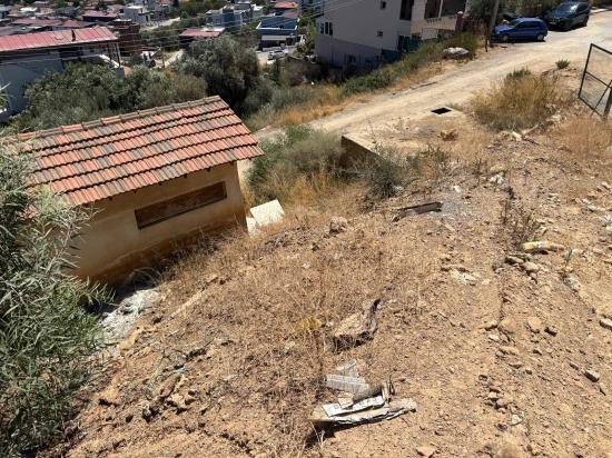 300 M2 Großes Grundstück Mit Meerblick Im Viertel İzmir Seferihisar Atatürk