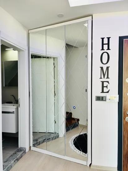 İzmir Seferihisar Im Stadtteil Turabiye möblierte 2+1 zum Verkauf Wohnung Duplex