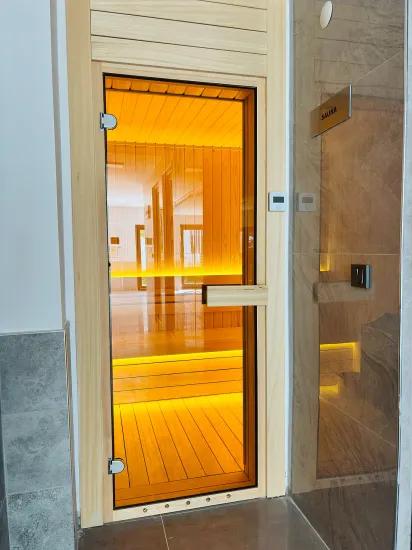 Seferihisar Im Necat Hepkon Nachbarschaft Im Wohnkomplex mit Pool freistehende Wohnung mit Garten zu verkaufen 2+1