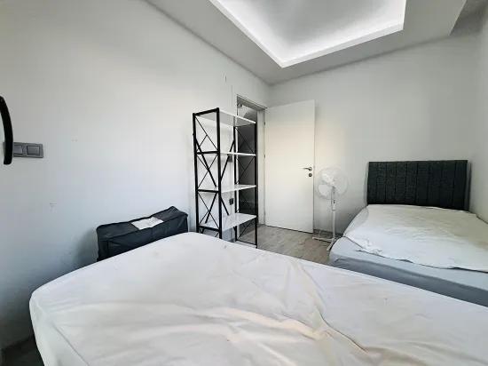 İzmir Seferihisar Im Viertel Payamlı Villa mit Garten, voll möbliert, 2+1, zu vermieten