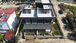 Meerblick, Erdgasbeheizt, 3+1 Doppelhaus-Sommervilla In Akarca, Seferihisar, Izmir