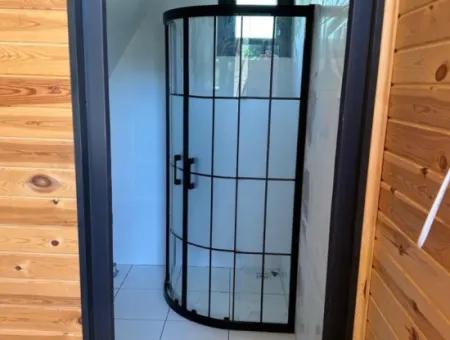 Dreieckiges Bungolov Haus Mit Pool Auf 300 M2 Grundstück In Izmir Menderes Yeniköy