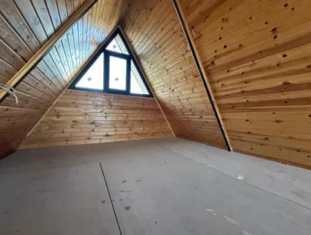 Dreieckiges Bungolov Haus Mit Pool Auf 300 M2 Grundstück In Izmir Menderes Yeniköy