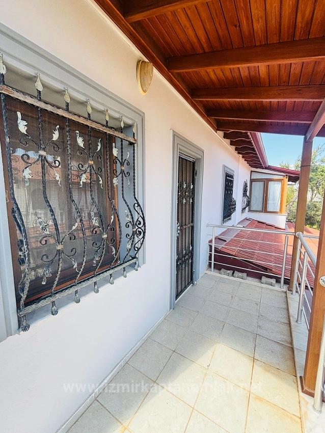 3+1 Villa For Sale In Payamlı Neighborhood, Seferihisar, İzmir, 200M From The Sea, With A Large Garden