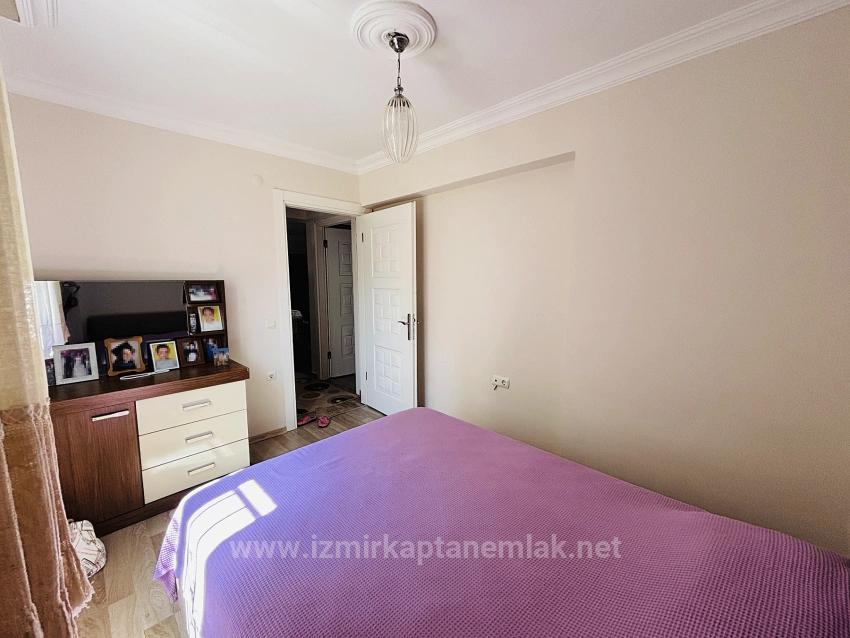 2+1 Ground Floor Apartment With Glass Balcony In A Central Location In Bengiler, Seferihisar, Izmir