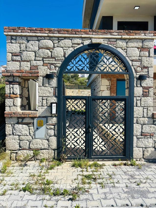 Sea View, 5+1 Detached Triplex Summer Villa With Pool In Akarca, Seferihisar, İzmir