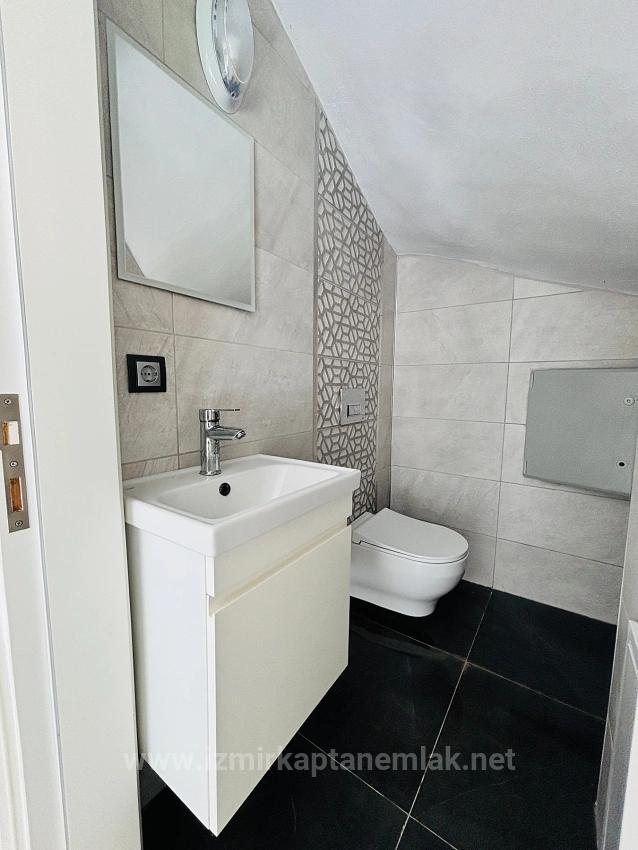 3+1 Ultra Luxury Apartment With Large Garden, 100M From The Sea, For Sale In Payamlı Neighborhood, Seferihisar, İzmir.