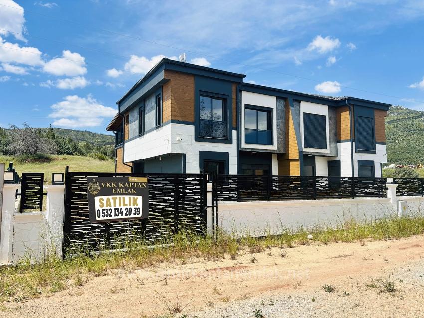 3+1 Ultra Luxury Semi-Detached Villa With Pool For Sale In Kavakdere Neighborhood, Seferihisar, Izmir