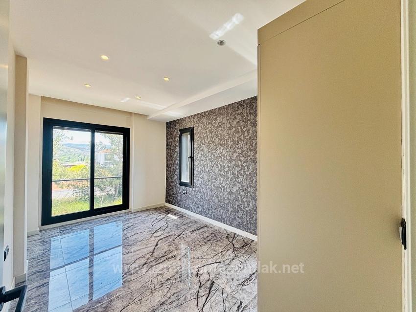 3+1 Ultra Luxury Semi-Detached Villa With Pool For Sale In Kavakdere Neighborhood, Seferihisar, Izmir