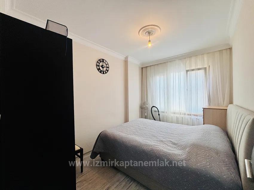 İzmir Seferihisar Camikebir Neighbourhood In 3+1 Separate Kitchen Intermediate Floor For Sale Apartment