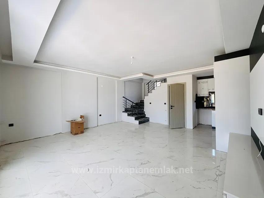 İzmir Seferihisar Republic Neighbourhood’s Spacious Garden 3+1 For Sale Semi-Detached Villa