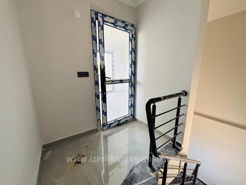 İzmir Seferihisar Republic Neighbourhood’s Spacious Garden 3+1 For Sale Semi-Detached Villa