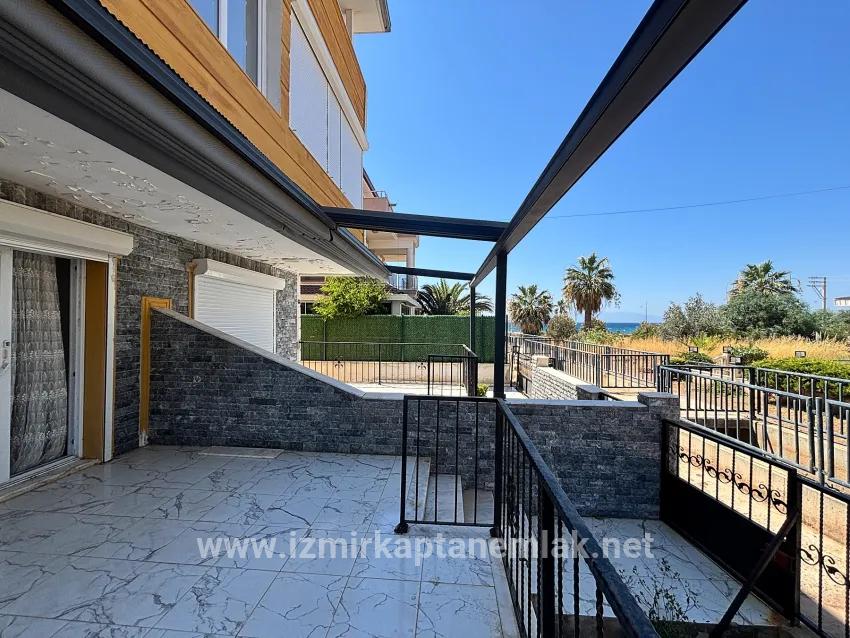 İzmir Seferihisar Bengiler neighbourhood In the spacious garden to the sea 20m 3+1 rental villa