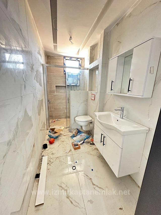 Brand New 2+1 Villa For Sale With Large Garden In Seferihisar Cumhuriyet