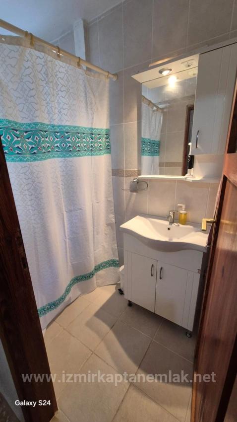 4+1 Villa With Garden For Rent On Havacılar Beach In Doğanbey, Seferihisar