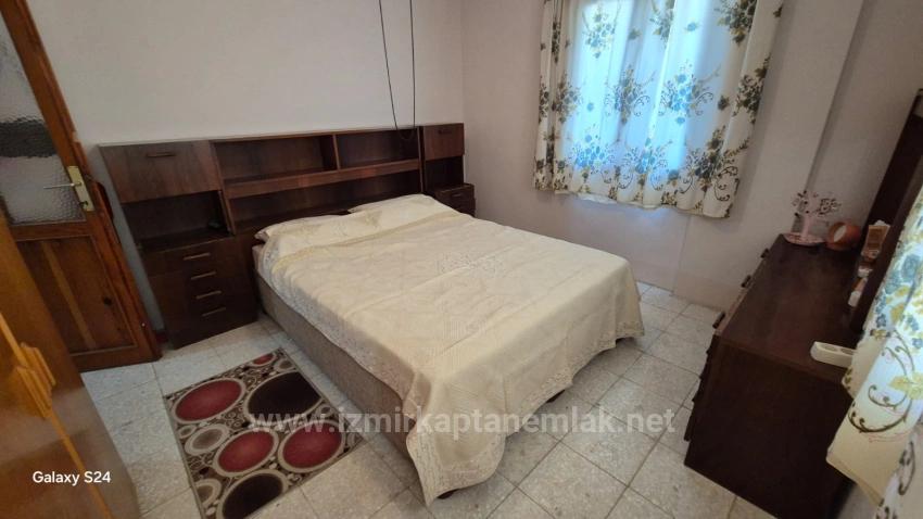 4+1 Villa With Garden For Rent On Havacılar Beach In Doğanbey, Seferihisar