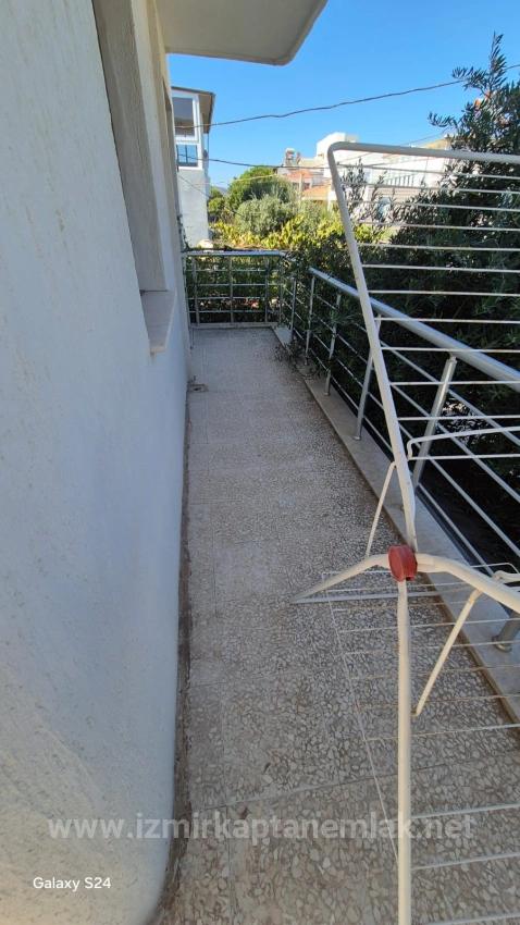 4+1 Villa With Garden For Rent On Havacılar Beach In Doğanbey, Seferihisar