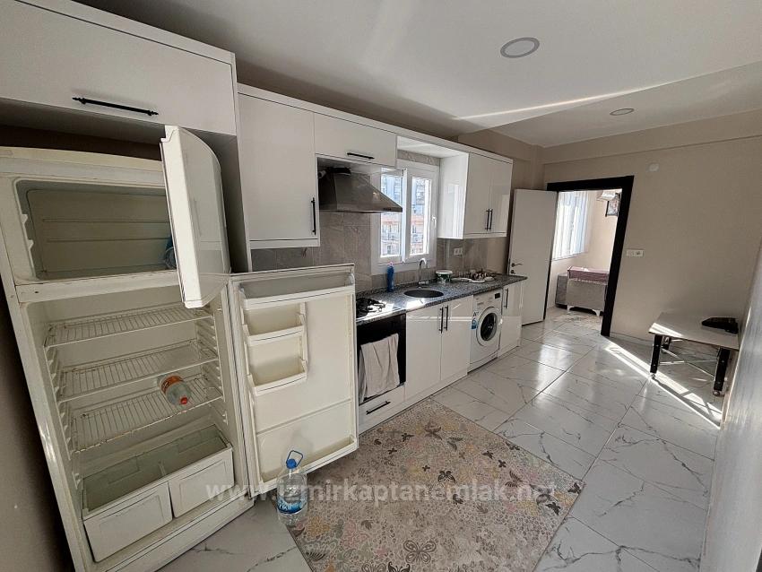 3+1 Sea View Apartment In Fevzi Çakmak, Menderes, Izmir