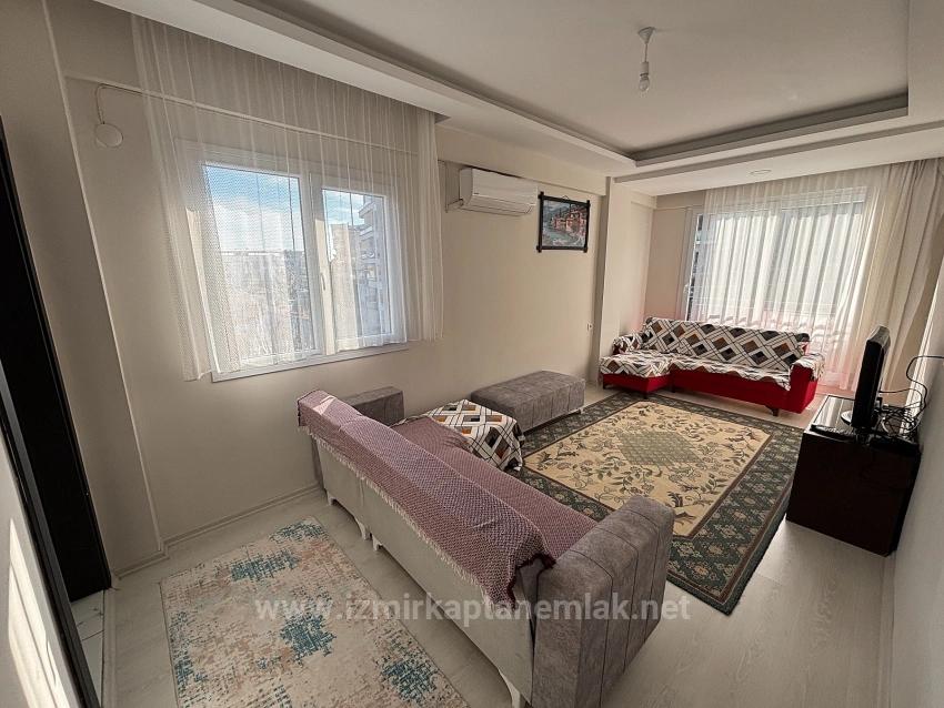 3+1 Sea View Apartment In Izmir Menderes Fevzi Çakmak