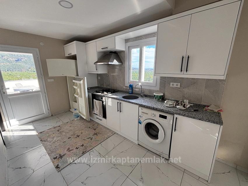 3+1 Sea View Apartment In Izmir Menderes Fevzi Çakmak