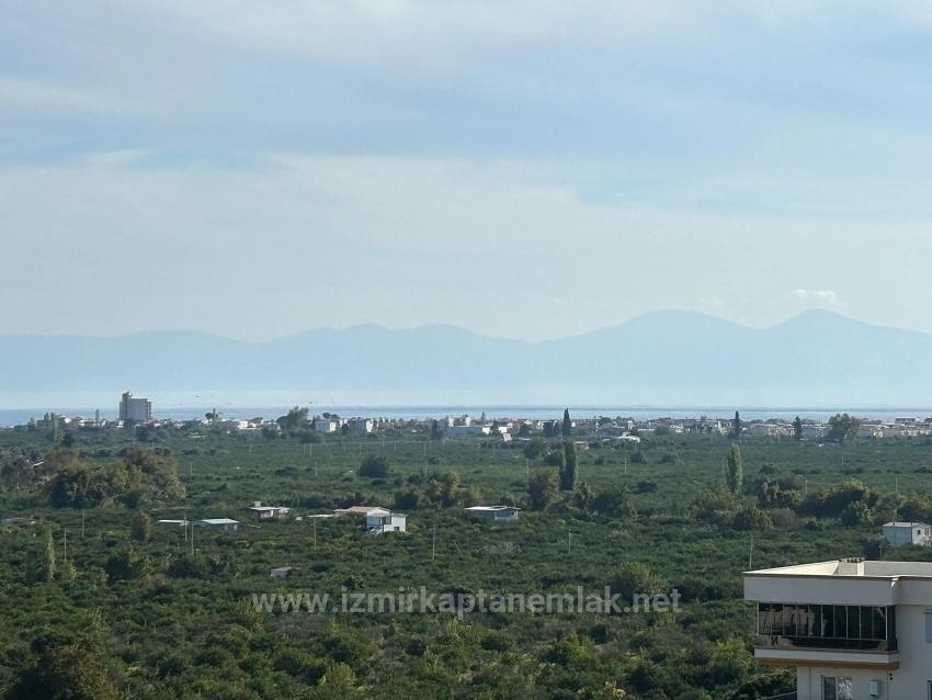 3+1 Sea View Apartment In Izmir Menderes Fevzi Çakmak