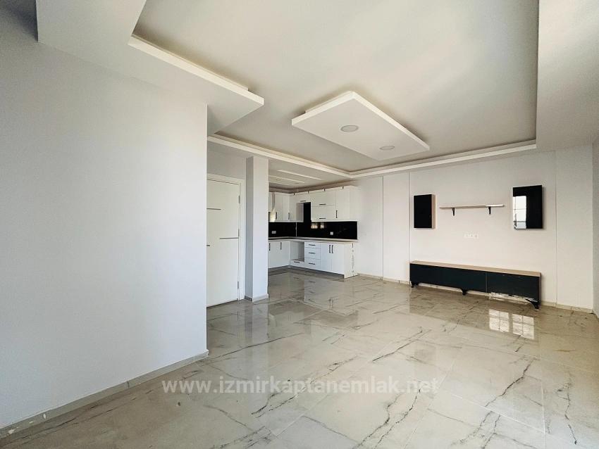 Sea View, Natural Gas Heated, 3+1 Semi-Detached Summer Villa In Akarca, Seferihisar, Izmir