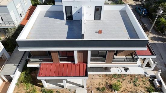 Semi-Detached Villa For Sale In Payamlı Neighborhood, Seferihisar, İzmir, 300M From The Sea, 3+1 Layout.