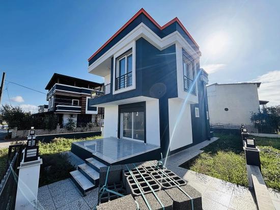 300M2 Independent Detached Brand New 3+1 Villa For Sale In İzmir Seferihisar Doğanbey