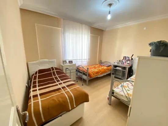 In İzmir Seferihisar Mersin Area Neighbourhood Spacious Garden 2+1 Apartment for Sale