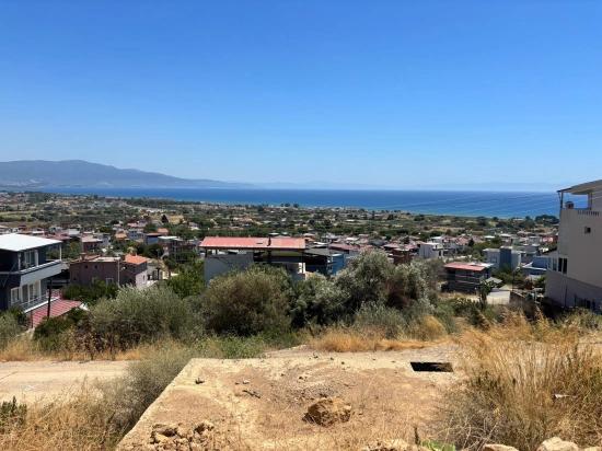 300 M2 Land With Sea View In İzmir Seferihisar Atatürk Neighborhood