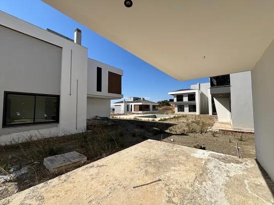 İzmir Seferihisar Sea View Pool Site Inside for sale Duplex Triplex Villa
