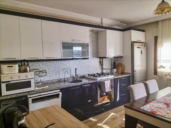 3+1 Apartment for sale with enclosed kitchen In İzmir Seferihisar Camikebir Neighbourhood