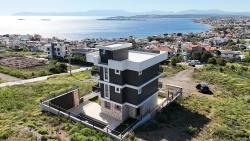 Sea View, 5+1 Detached Triplex Summer Villa With Pool In Akarca, Seferihisar, İzmir