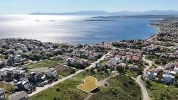 Sea View, 5+1 Detached Triplex Summer Villa With Pool In Akarca, Seferihisar, İzmir