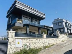Sea View, Natural Gas Heated, 3+1 Detached Summer House In Akarca Neighborhood, Seferihisar, Izmir.