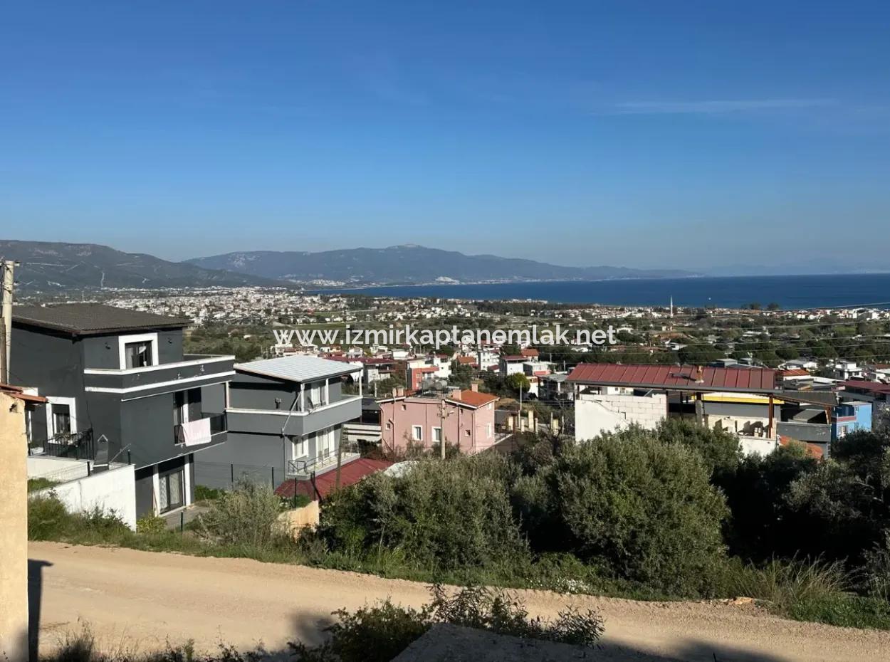 Izmir Seferihisar Doğanbeyde Twin Villa Plot With Complete Sea And Nature View