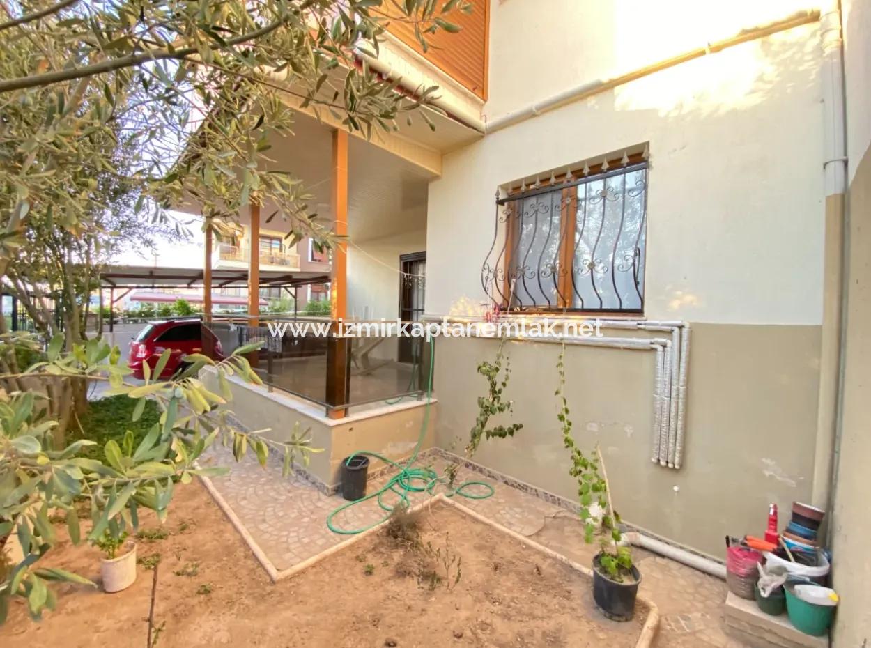 2 1 Apartment For Sale In Ürkmez Center With Closed Garage And Garden