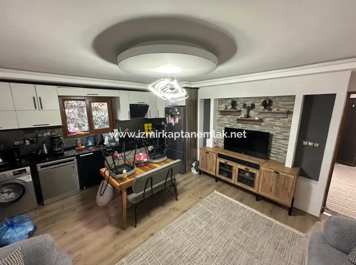 300M To The Beach With Garden In Ürkmez 2 1 Apartment For Sale