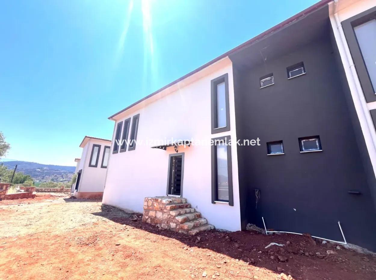 New Building 2 1 Villa For Sale In Seferihisar With Large Garden